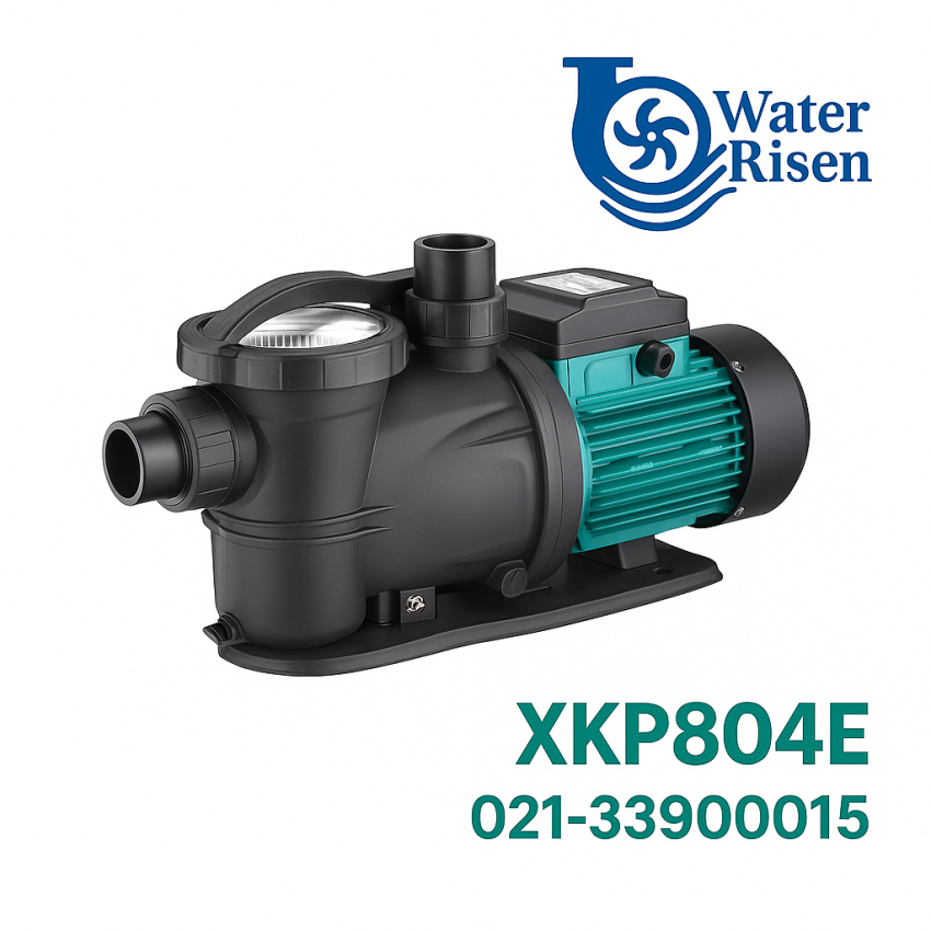 پمپ استخری لیو مدل XKP804E | تکفاز | توان ۱ اسب بخار | بدنه پلاستیکی ضدزنگ | مناسب تصفیه آب استخر و جکوزی