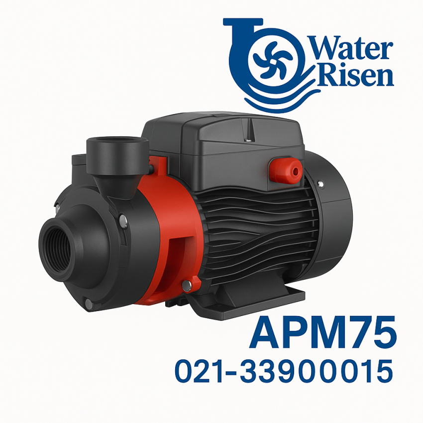 پمپ آب لیو ۱ اسب جتی مدل APM75 تکفاز با پروانه برنجی | ارتفاع بالا | مناسب مصارف خانگی و ویلا