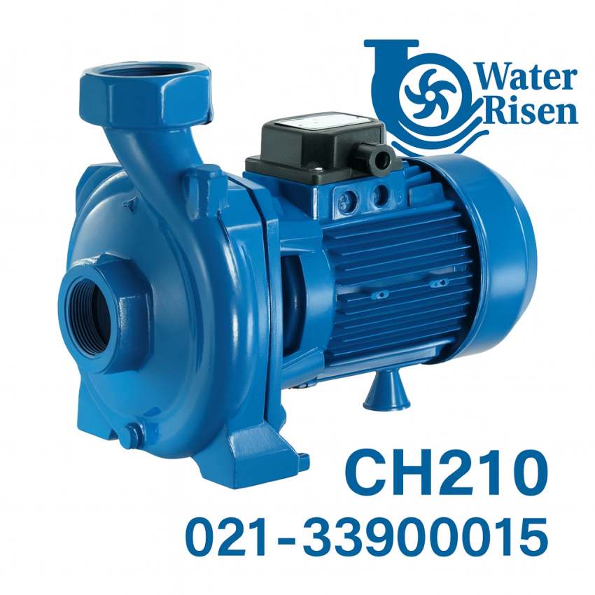 پمپ آب پنتاکس ۲ اسب سانتریفیوژ مدل CH210 تکفاز | ساخت ایتالیا | وارداتی اصلی | فشار متوسط | مناسب مصارف صنعتی و کشاورزی