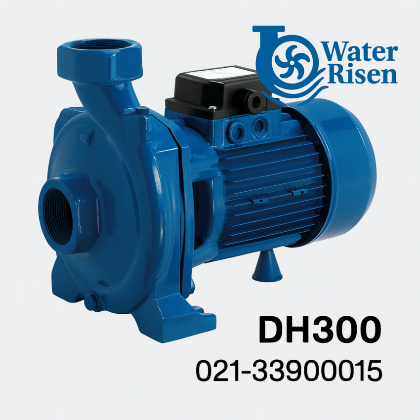 پمپ آب دیزل‌ساز ۳ اسب سانتریفیوژ افقی مدل DH300 تکفاز | دهانه ۲ اینچ | ارتفاع بالا | مناسب مصارف کشاورزی، صنعتی و ساختمانی