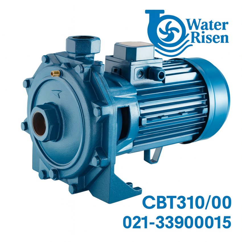 پمپ دو پروانه پنتاکس ۳ اسب مدل CBT310/00 سه فاز پروانه نوریل مونتاژ ایران ایتالیا