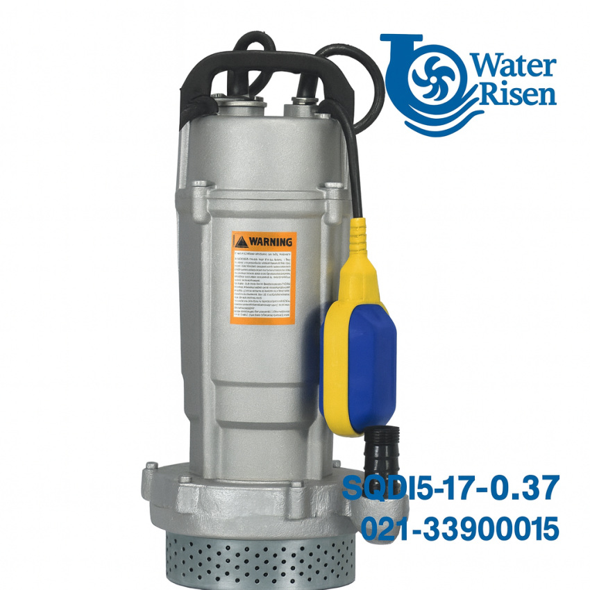 پمپ کفکش استریم ۱۷ متری یک اینچ بدون فلوتر مدل SQD1.5-17-0.37