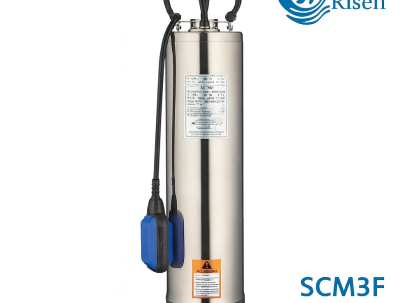 پمپ کفکش تمام استیل فلوتر دار تکفاز استریم مدل SCM3F