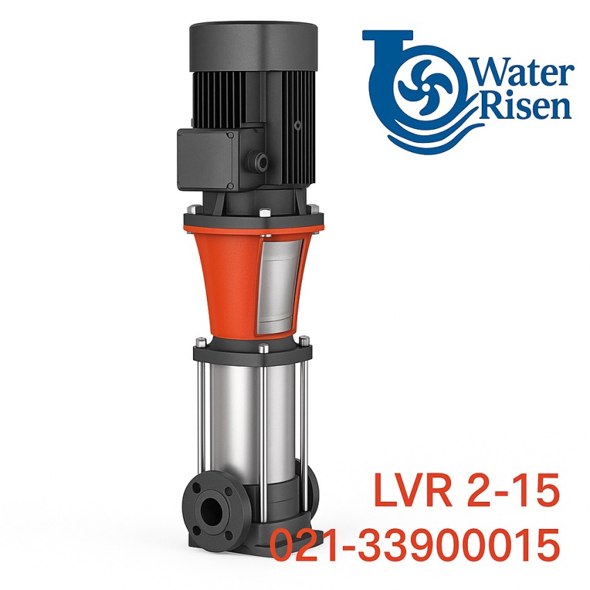 پمپ طبقاتی عمودی لیو مدل LVR 2-15 سه‌فاز (2 اسب بخار)
