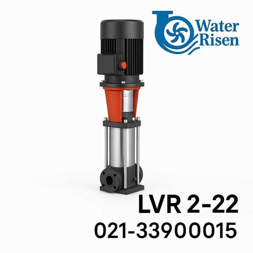 پمپ طبقاتی استیل لیو مدل LVR 2-22 سه‌فاز (3 اسب بخار)
