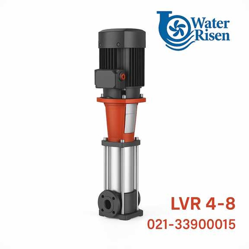 پمپ طبقاتی استیل لیو مدل LVR 4-8 (1 اسب بخار)