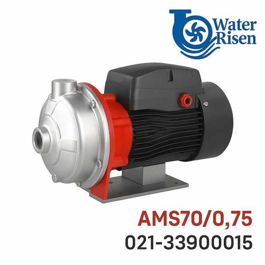 پمپ استیل 304 لیو مدل AMS70/0.75 سه‌فاز (1 اسب بخار)