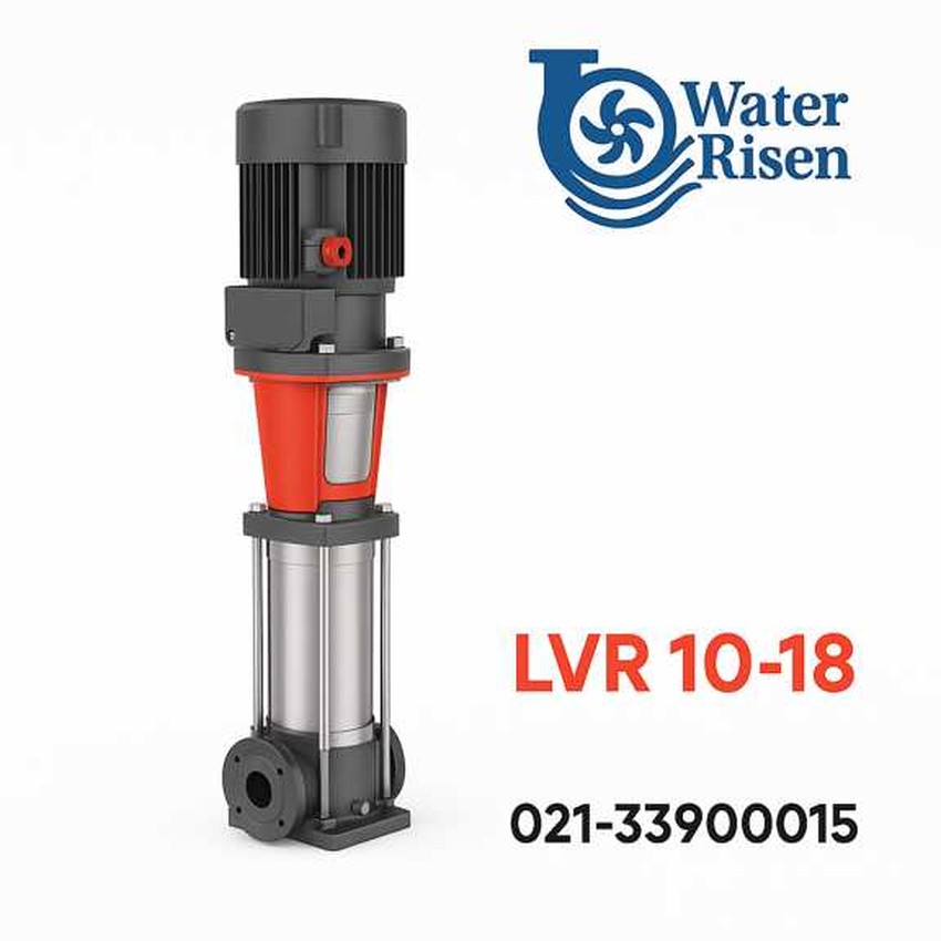 الکتروپمپ طبقاتی استیل لیو مدل LVR 10-18 (15 اسب بخار)